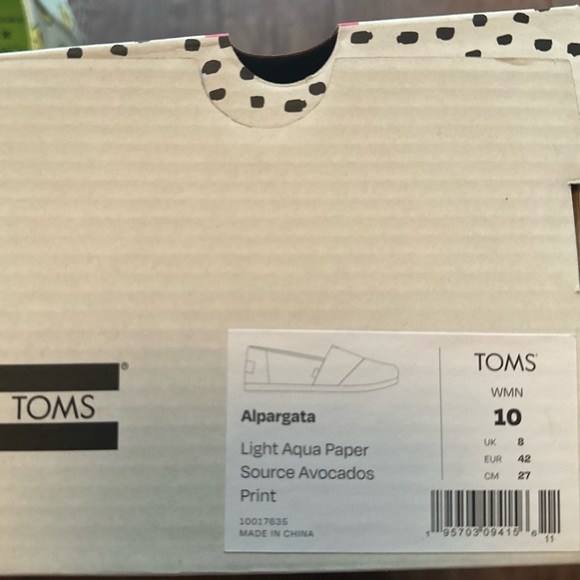 TOMS Alpargata W10 - Avocados - Picture 4 of 4